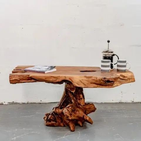 WRAPPED ALPEN HOME BURRUSS COFFEE TABLE 