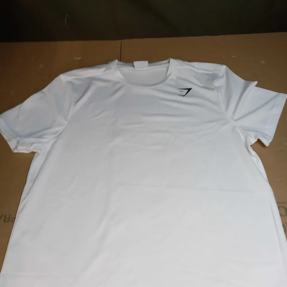 GYMSHARK LOGO TRAINING TOP SIZE S