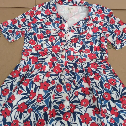 SEASALT CORNWALL FLORAL DRESS – ORGANIC COTTON, UK 10 (EU 38)