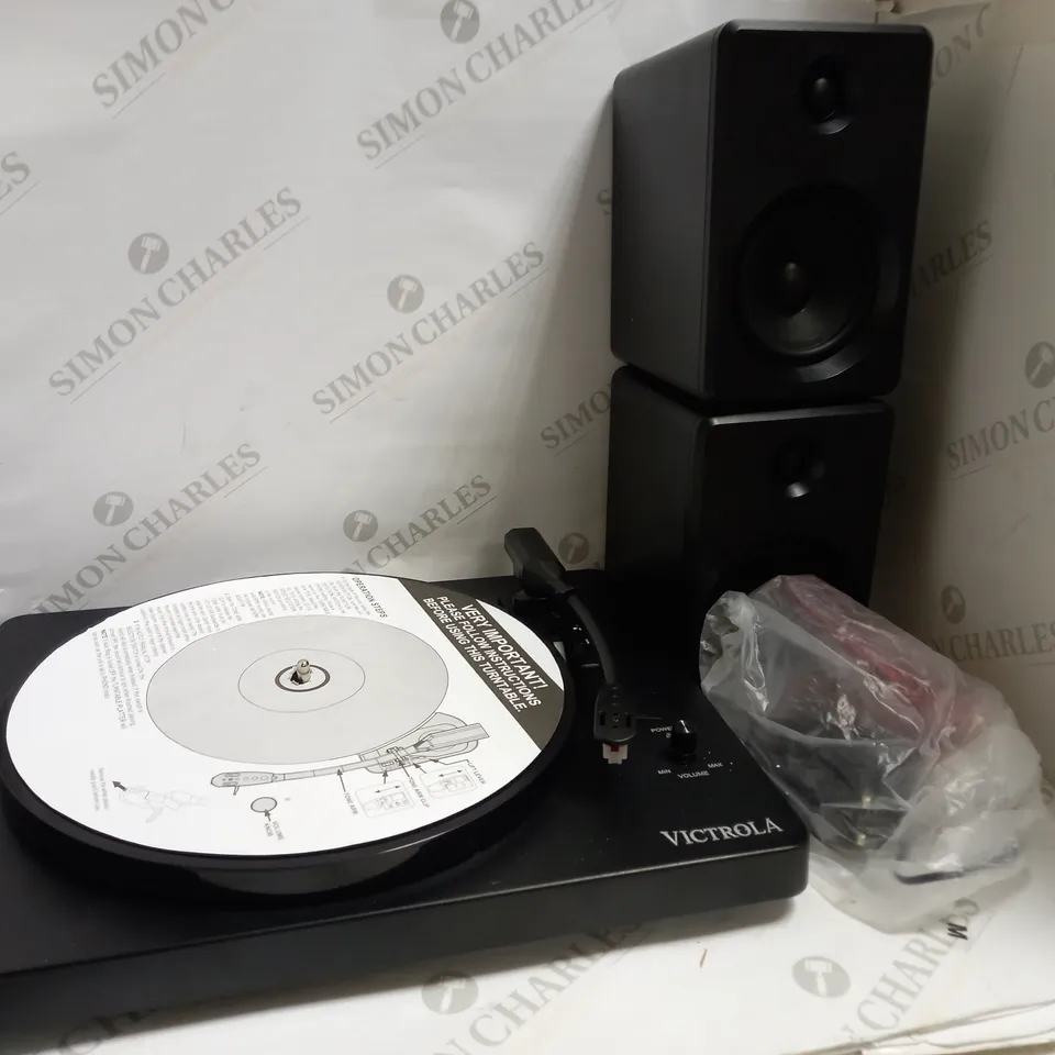 VICTROLA MODERN BLUETOOTH STEREO TURNTABLE