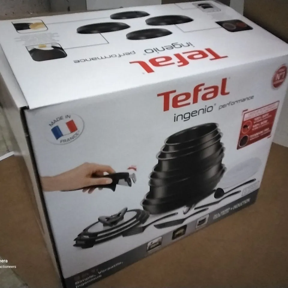 BOXED TEFAL INGENIO 20 PIECE PAN & ACCESSORIES SET