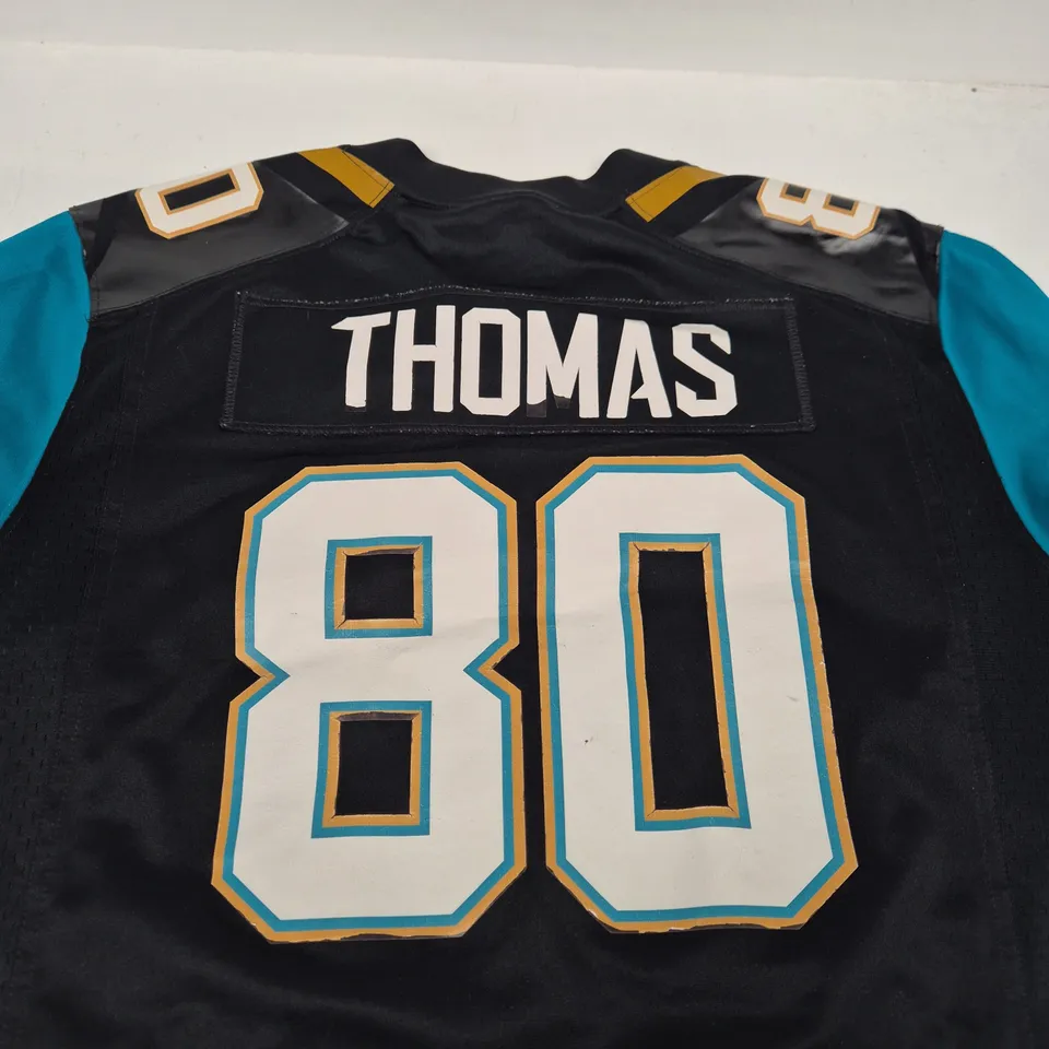 JACKSONVILLE JAGUARS NFL FOOTBALL JERSEY – THOMAS #80 - SIZE L