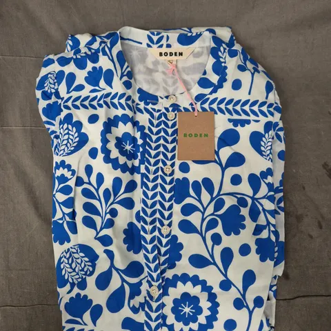BODEN MIA TIERED SHIRT DRESS – WOMEN'S – UK 8