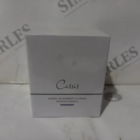 BOXED THE WHITE COMPANY CASSIS SCENTED CANDLE