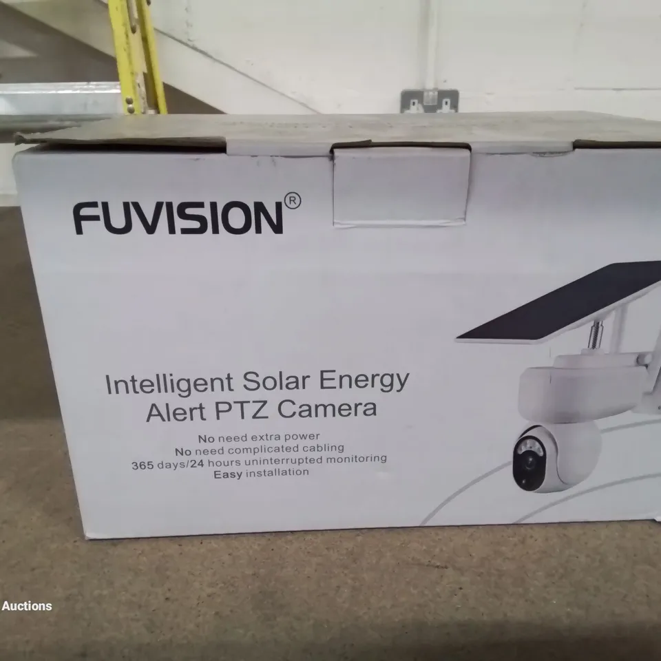 BOXED INTELLIGENT SOLAR ENERGY ALERT PTZ CAMERA 