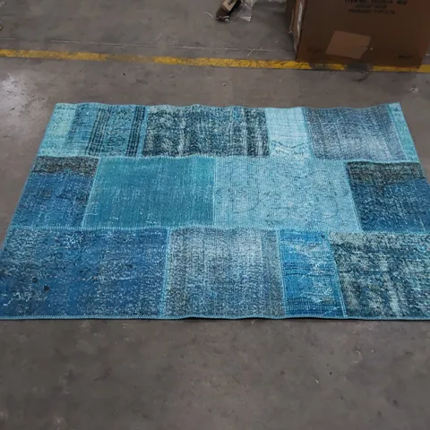 SIESTA EKOHALI RUG - AQUA // APPROX SIZE: 120 X 175cm