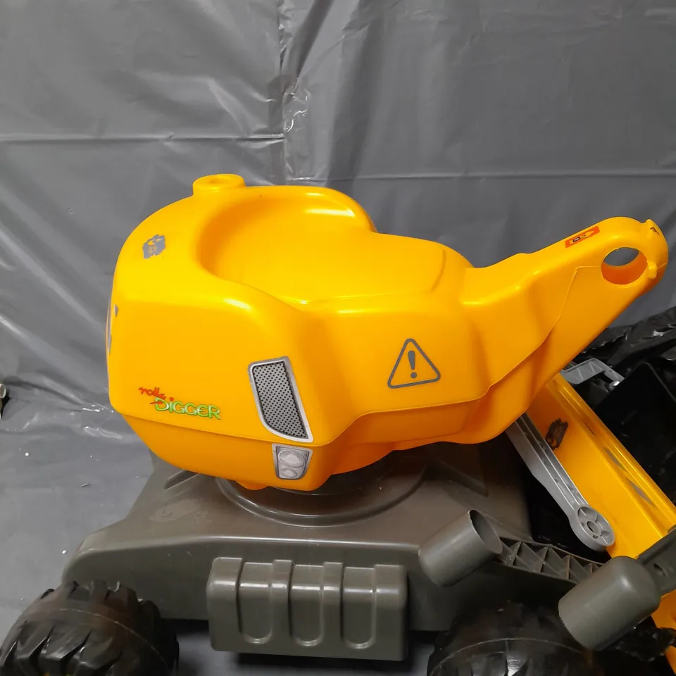 ROLLY TOYS RIDE-ON ROLLY DIGGER RRP £109.99