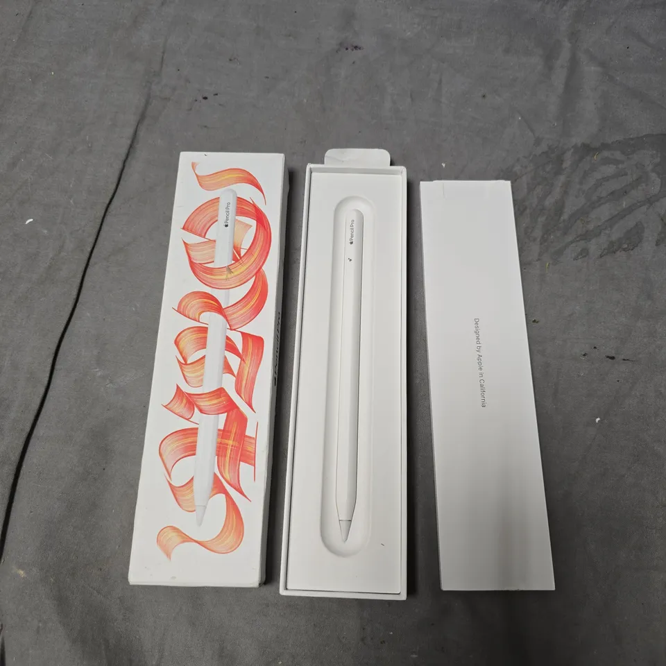 APPLE PENCIL PRO – MODEL A2538 – TABLET ACCESSORIES (BOXED)