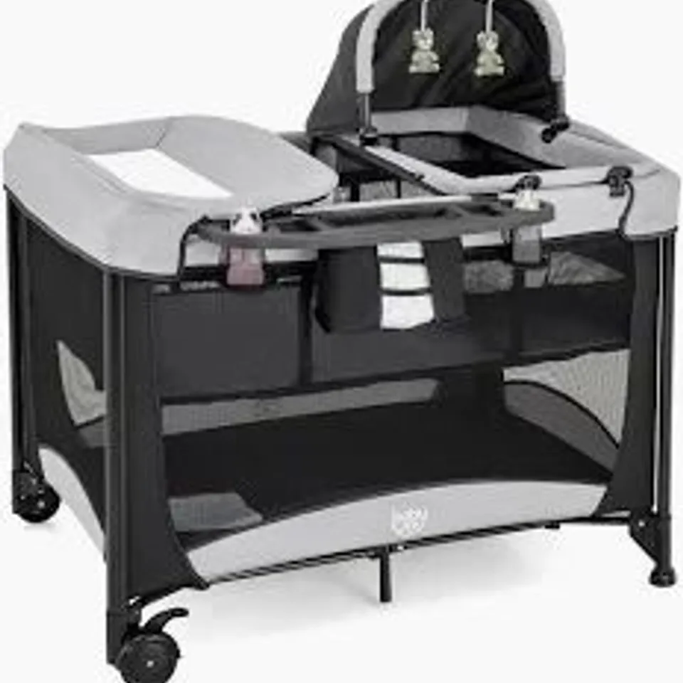 BOXED COSTWAY 5 IN 1 BABY BASSINET CRIB BEDSIDE SLEEPER NURSERY CENTER