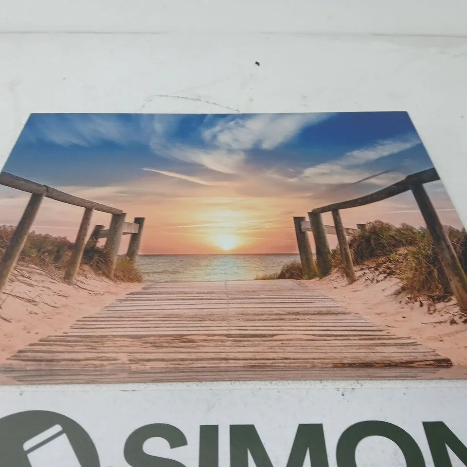 BLISS & BEYOND LED ART BEACH SCENE