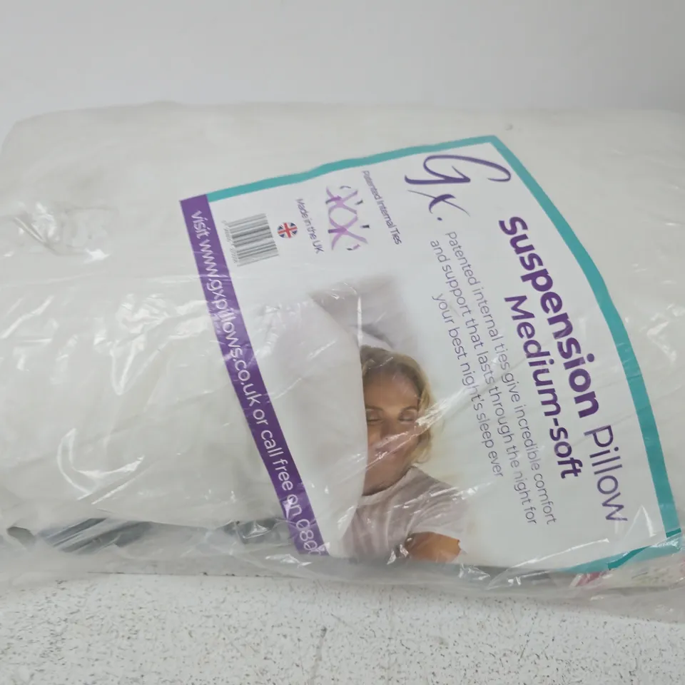GX PILLOWS SUSPENSION PILLOW – MEDIUM-SOFT SUPPORT PILLOW