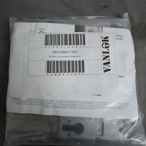 VANLOCK SPRINTER 18 CAB/LOAD DEADLOCK KIT