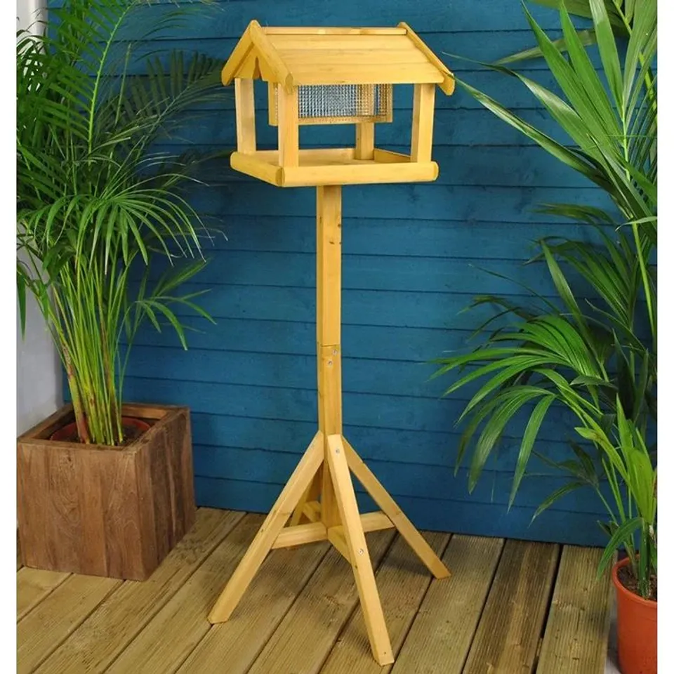 BOXED HAMBURG HOPPER BIRD FEEDER 