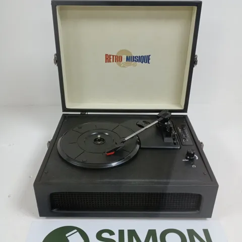 Retro Musique Bluetooth Tabletop Turntable β Boxed