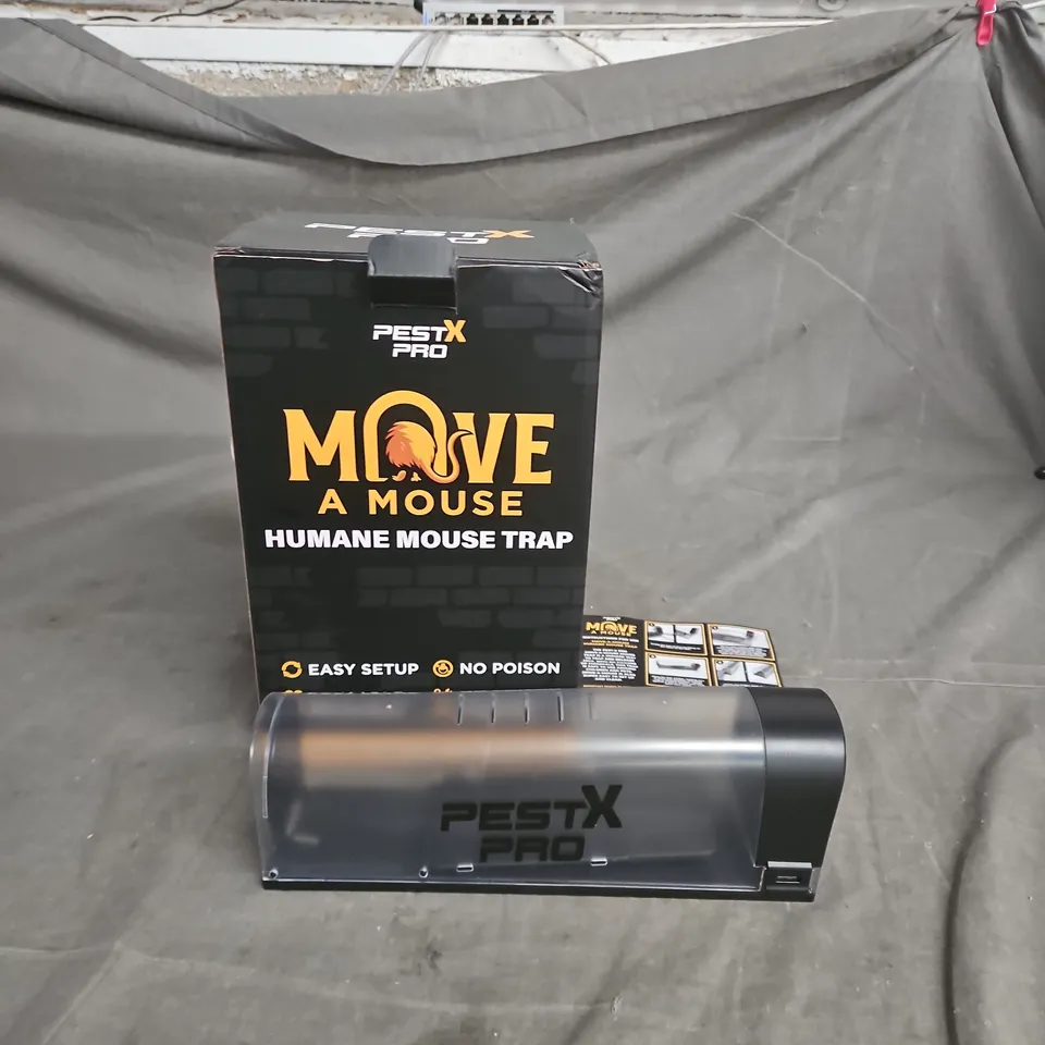 MOVE-A-MOUSE HUMANE MOUSE TRAP – 4 PACK (PESTX PRO)