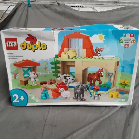 BOXED LEGO DUPLO CARING FOR ANIMALS GAME - 10416