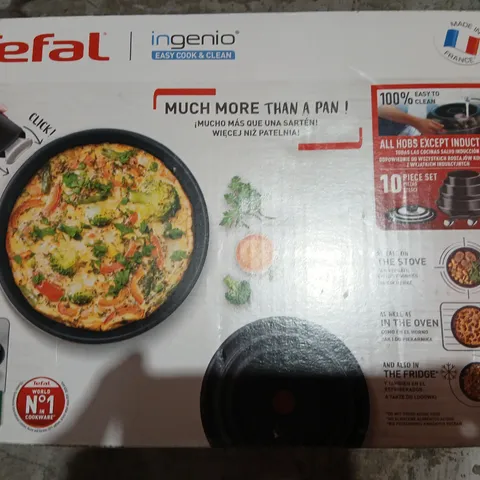 TEFAL INGENIO EASY COOK & CLEAN PAN SET – BOXED