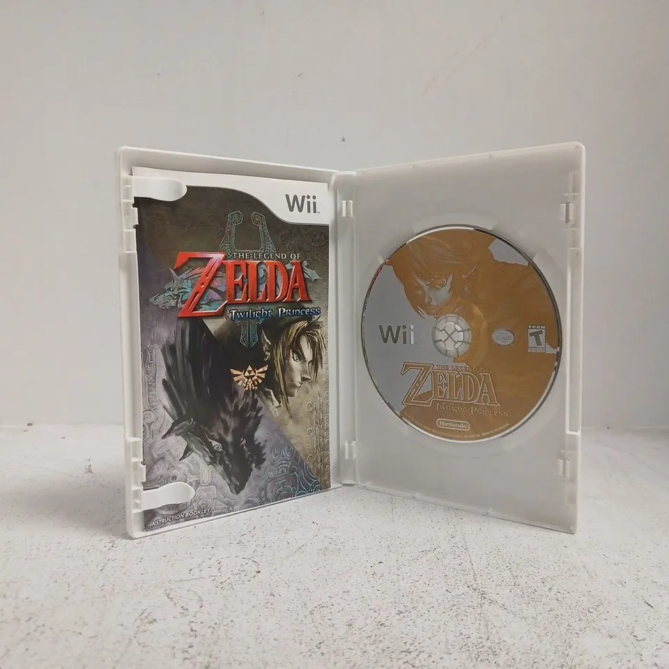THE LEGEND OF ZELDA - TWILIGHT PRINCESS NINTENDO WII VIDEO GAME