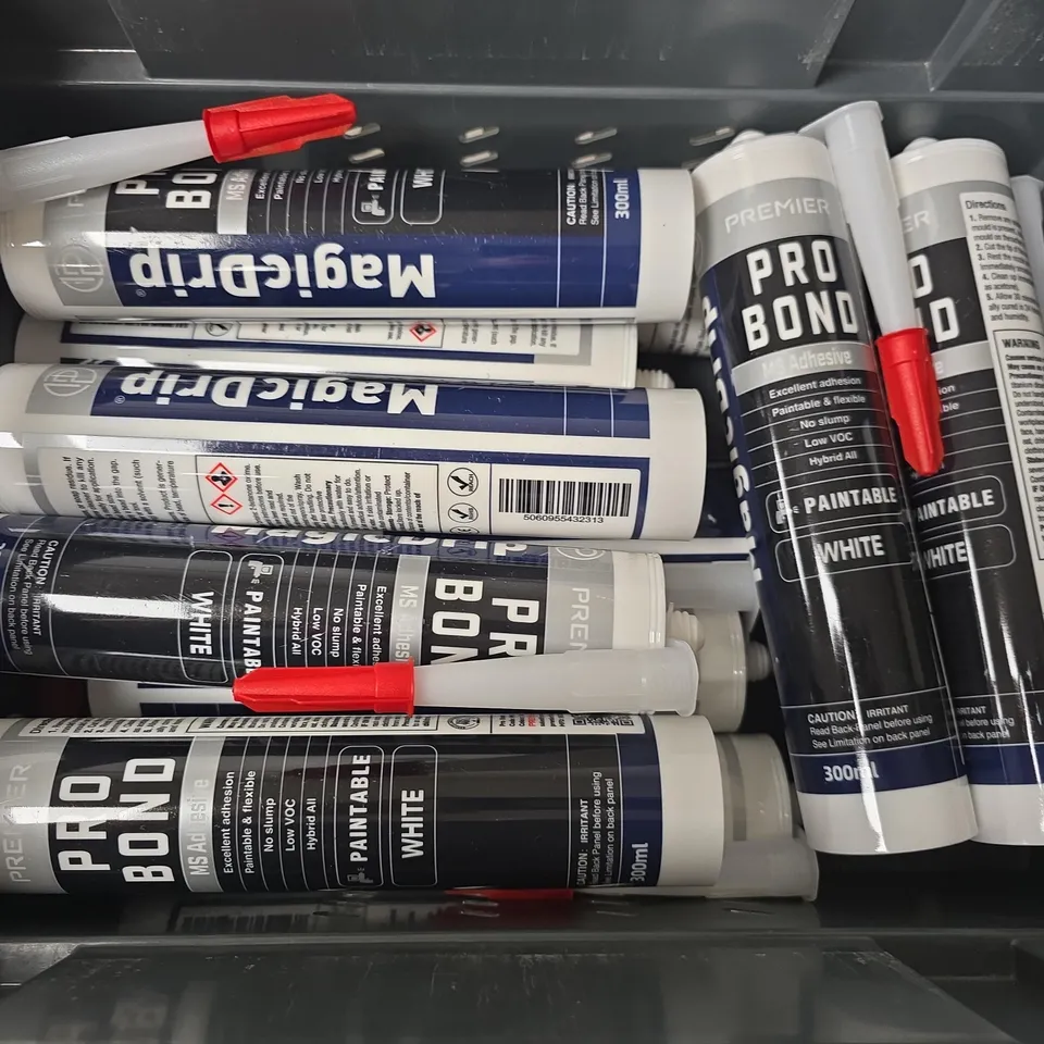 APPROXIMATELY 12 PREMIER MAGICDRIP PRO BOND MS ADHESIVE WHITE (300ML)