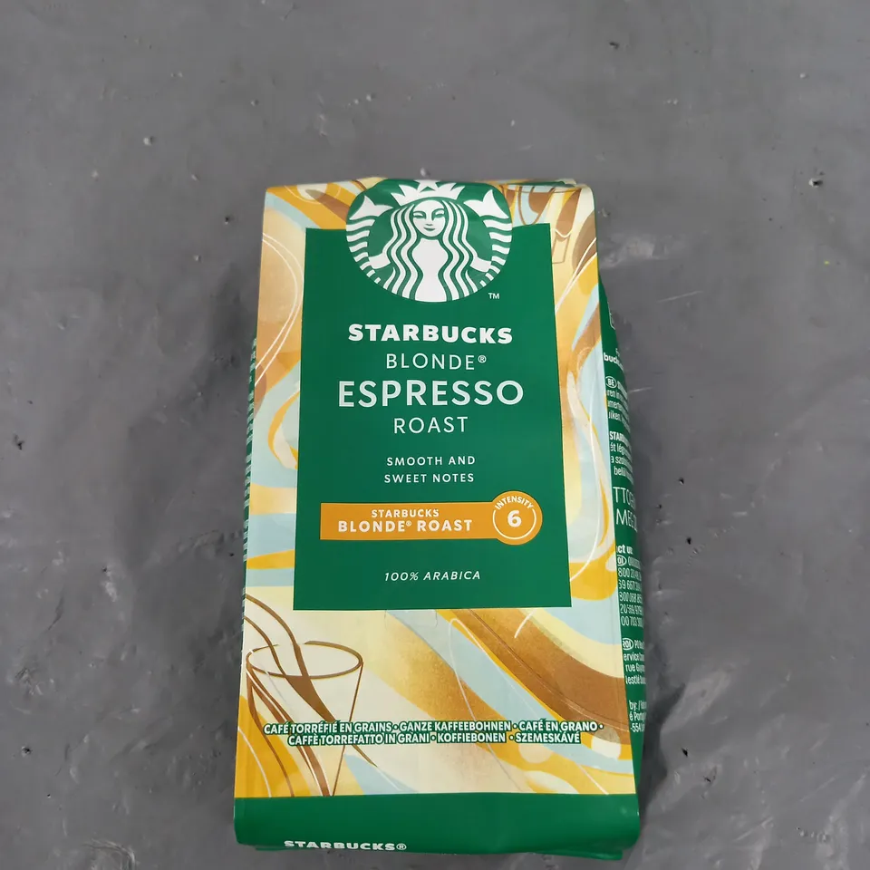 6X200G STARBUCKS BLONDE ESPRESSO ROAST 