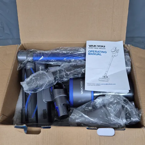 BOXED VAKYOU VCOO1 STICK VACUUM