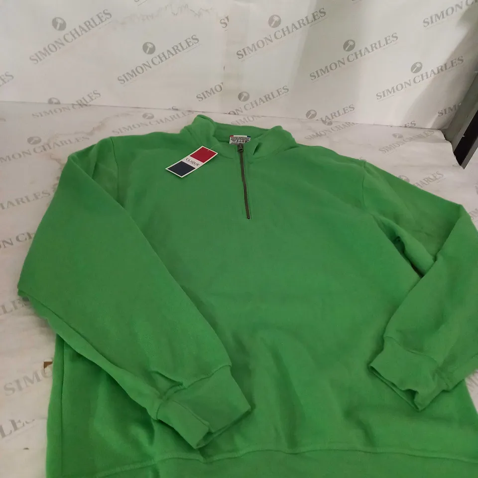 CLIQUE GREEN JACKET SIZE L 