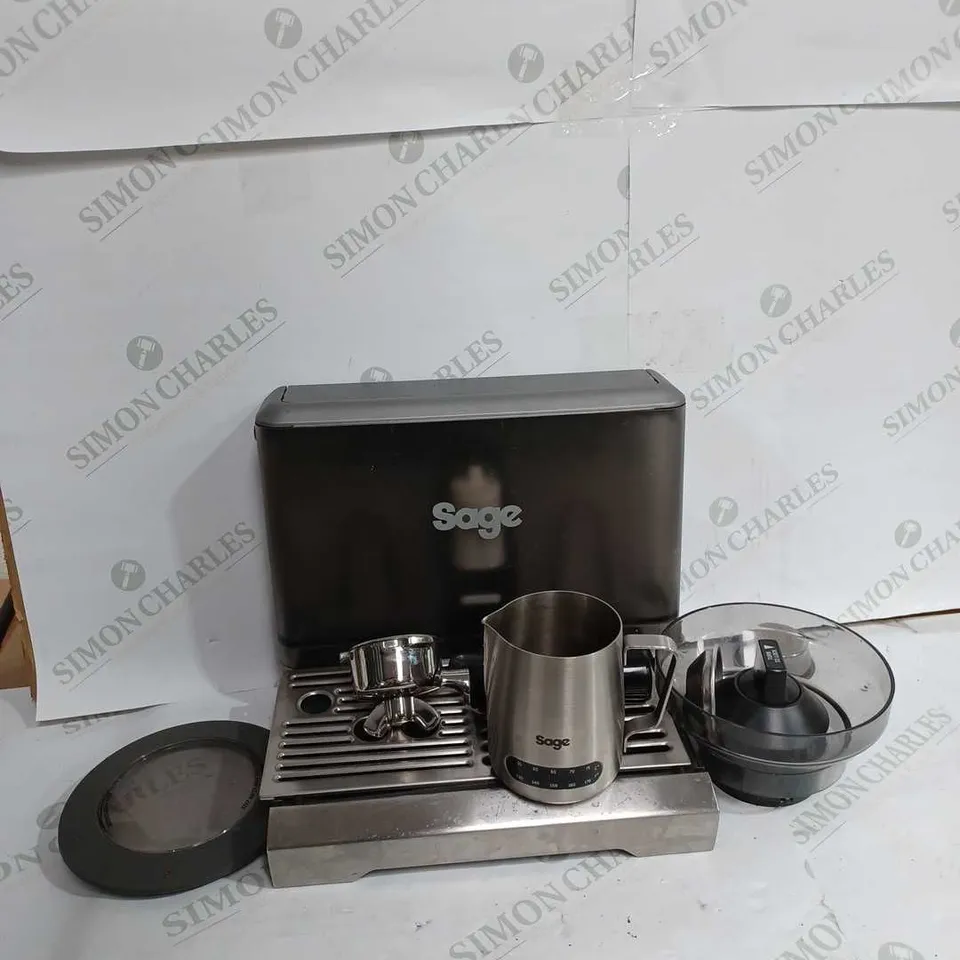 ASSORTED PARTS OF SAGE COFFEE MACHINE MODEL UNSPECIFIED