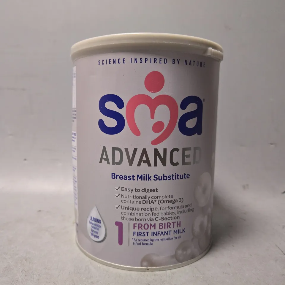 SEALED SMA ADVANCED BREAST MILK SUBSTITUTE 1 FROM BIRTH 