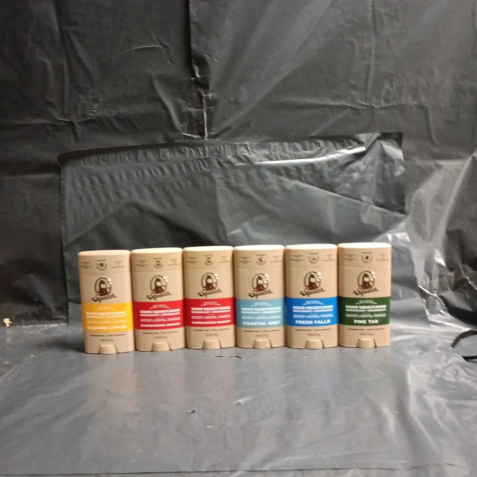 6 DR SQUANCH DEODORANT BARS 