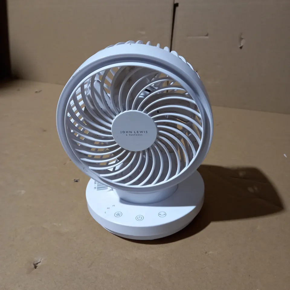 JOHN LEWIS NEW DESK FAN