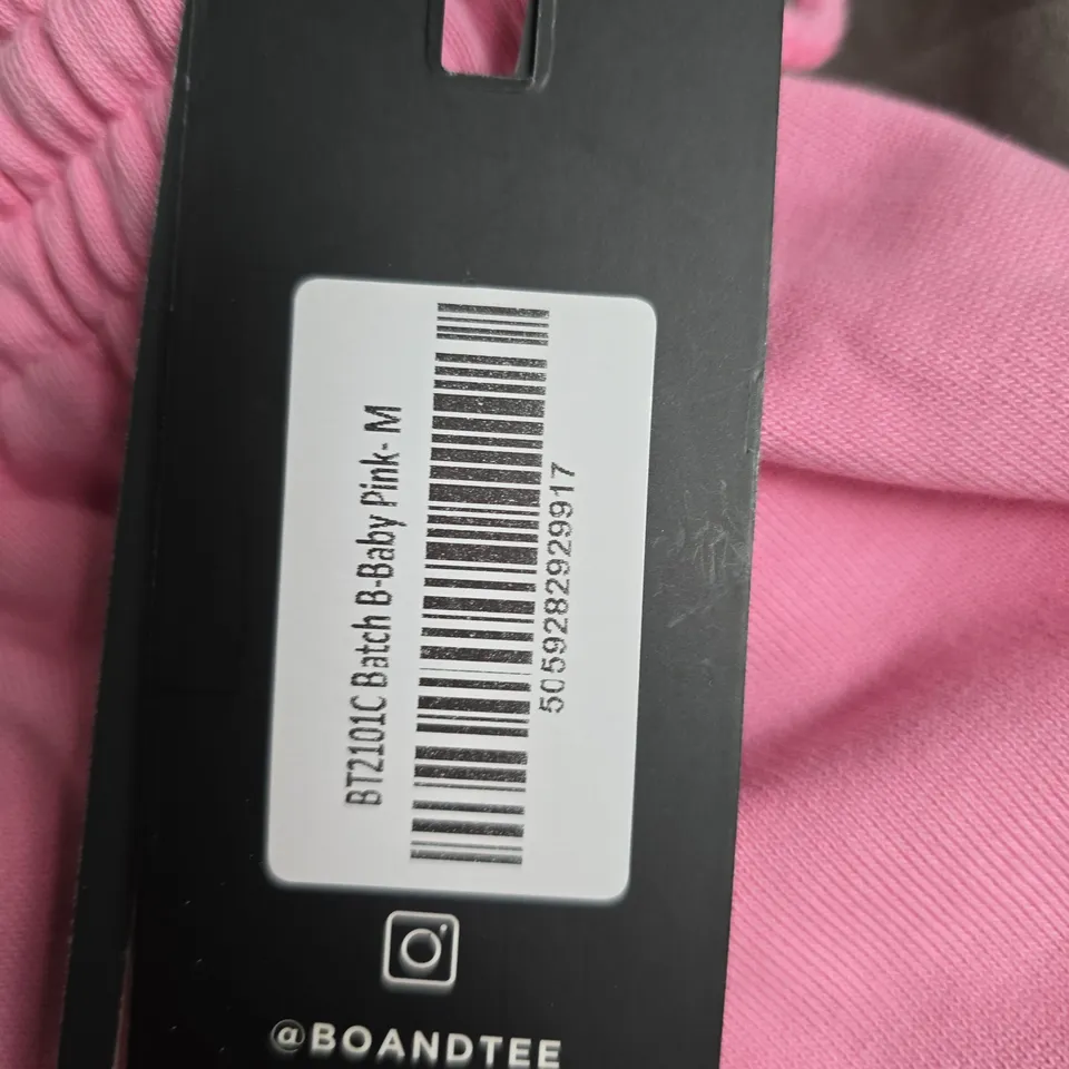 BO&TEE PINK TRACKSUIT JOGGERS – SIZE M