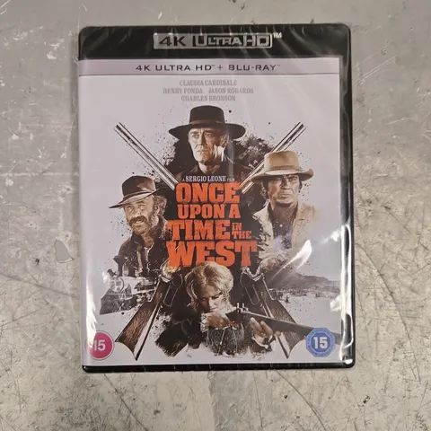 SEALED ONCE UPON A TIME IN THE WEST 4K ULTRA HD BLU RAY 