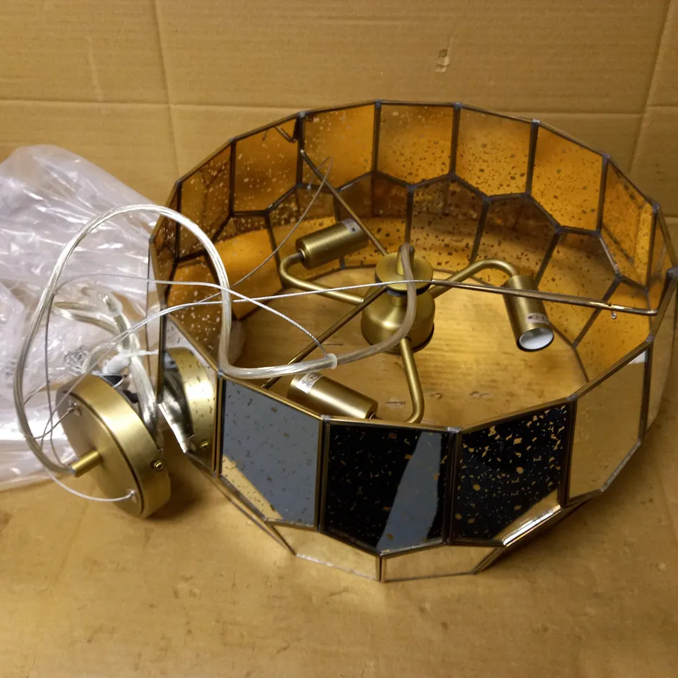 JOHN LEWIS ROMY PENTAGON CEILING LIGHT 
