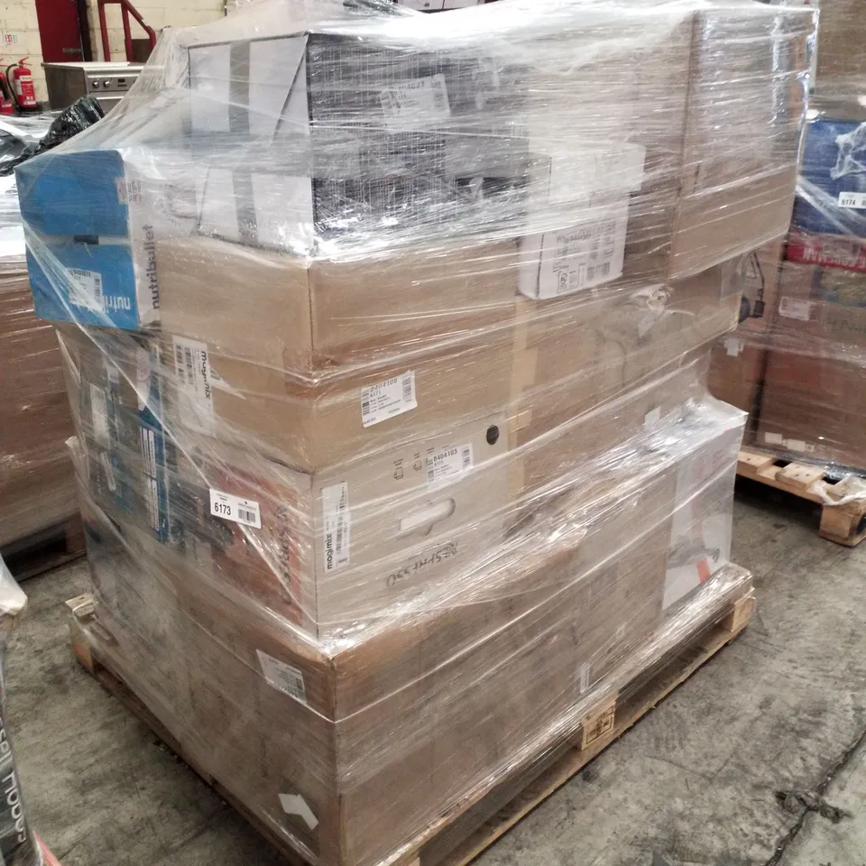 PALLET OF APPROXIMATELY 23 UNPROCESSED RAW RETURN HOUSEHOLD AND ELECTRICAL GOODS TO INCLUDE;