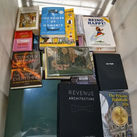 LARGE QUANTITY OF ASSORTED FICTION AND NON FICTION BOOKS