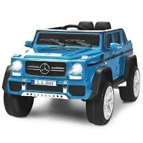 BOXED COSTWAY 12V LICENSED MERCEDES-BENZ KIDS RIDE-ON CAR - BLUE