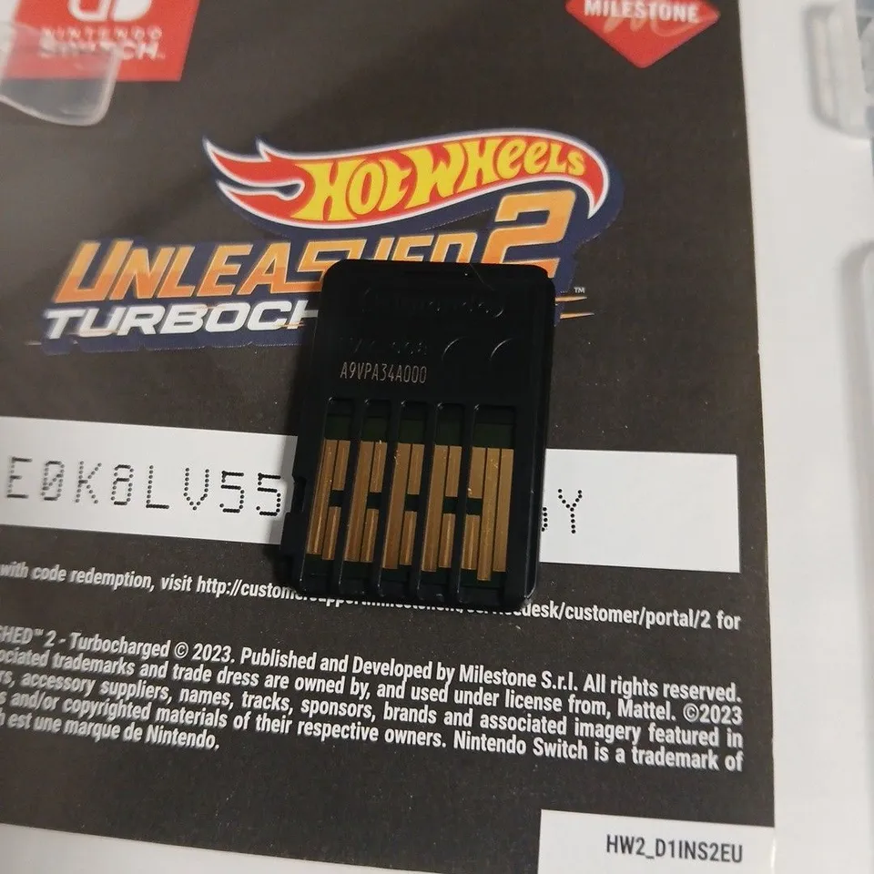 HOT WHEELS UNLEASHED 2 TURBO CHARGED FOR NINTENDO SWITCH