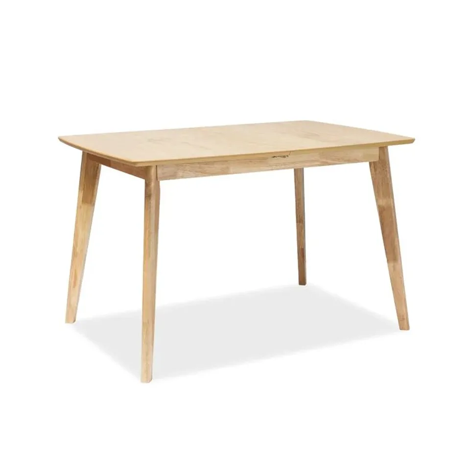 BOXED LANKOU DINING TABLE - OAK