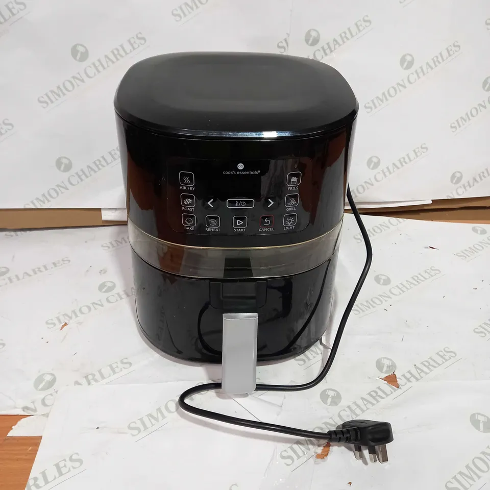 COOK'S ESSENTIALS 4.0L AIR FRYER - BLACK