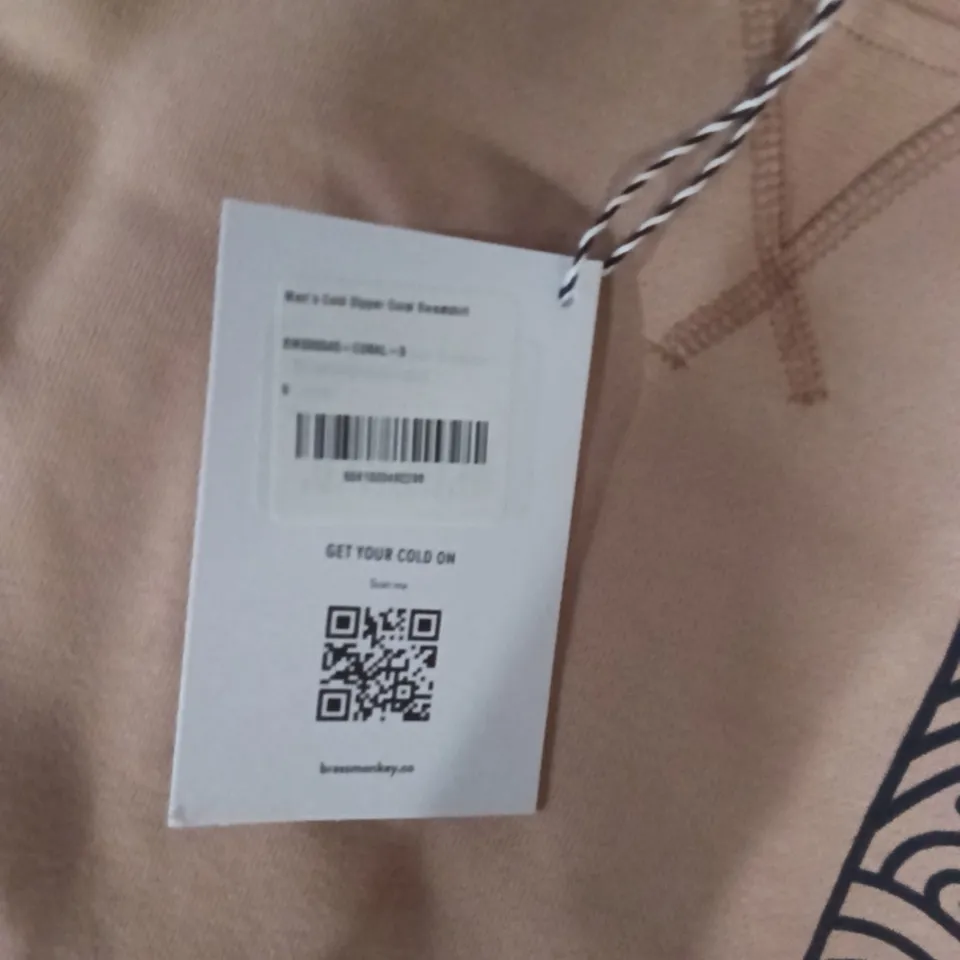 BOX OF BRASS MONKEY SWEATS- CORAL SIZE SMALL APPROXIMATELY 14