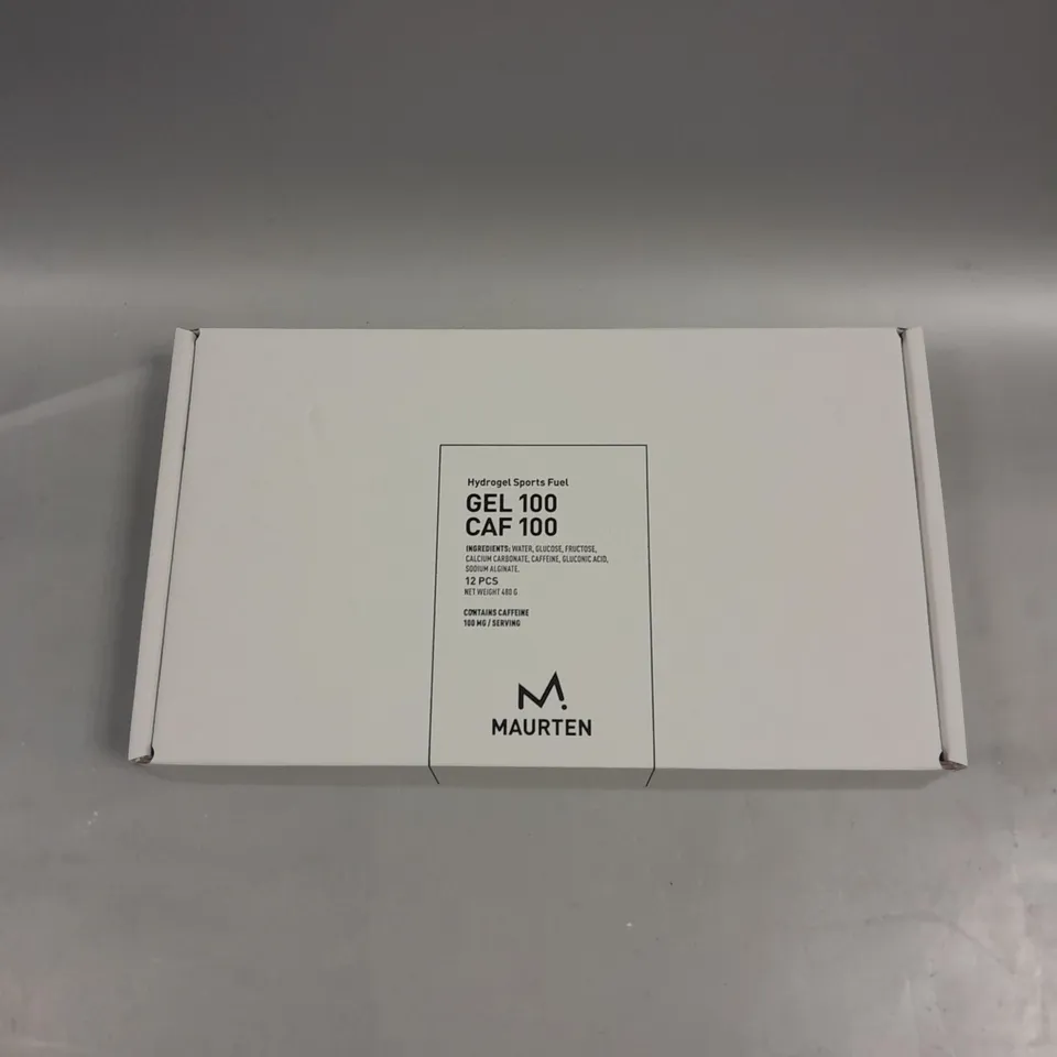 BOXED MAURTEN HYDROGEL SPORTS FUEL SACHETS - 12 X 40G