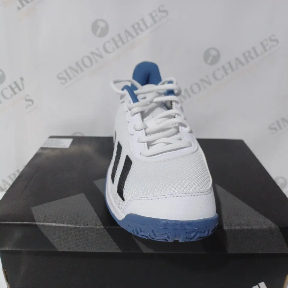 ADIDAS COURTFLASH K TRAINERS - UK 4 