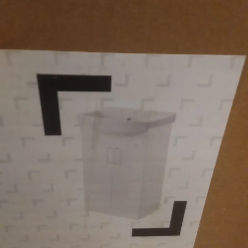 BOXED VELEKA FREE-STANDING VANITY AND BASIN SET 55CM