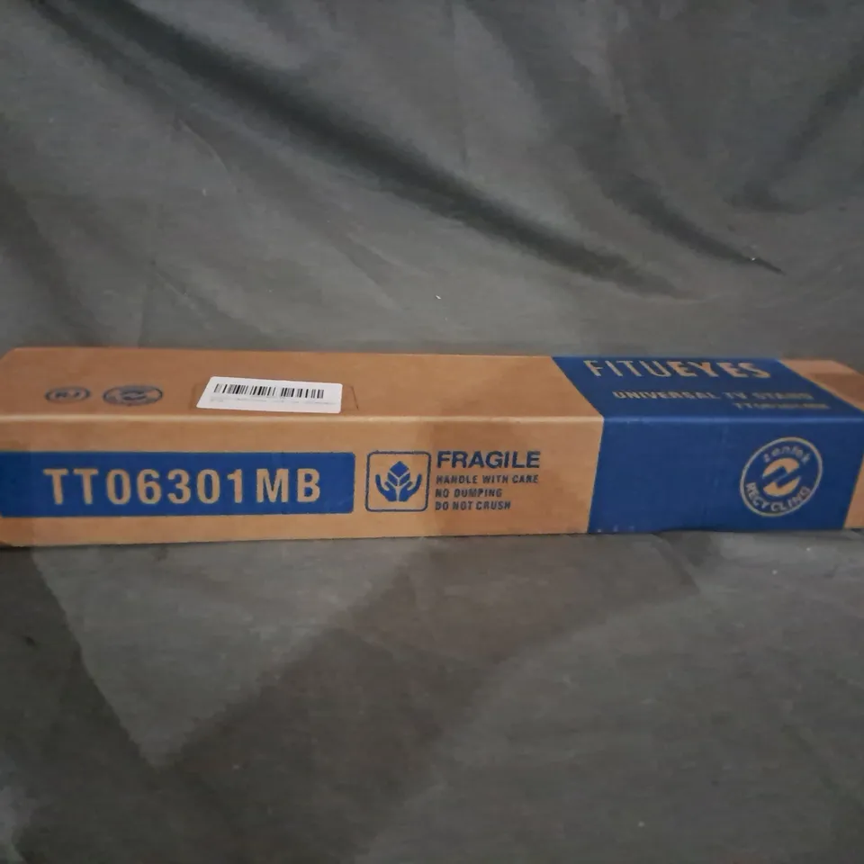 BOXED FITUEYES UNIVERSAL TV STAND- TT06301MB