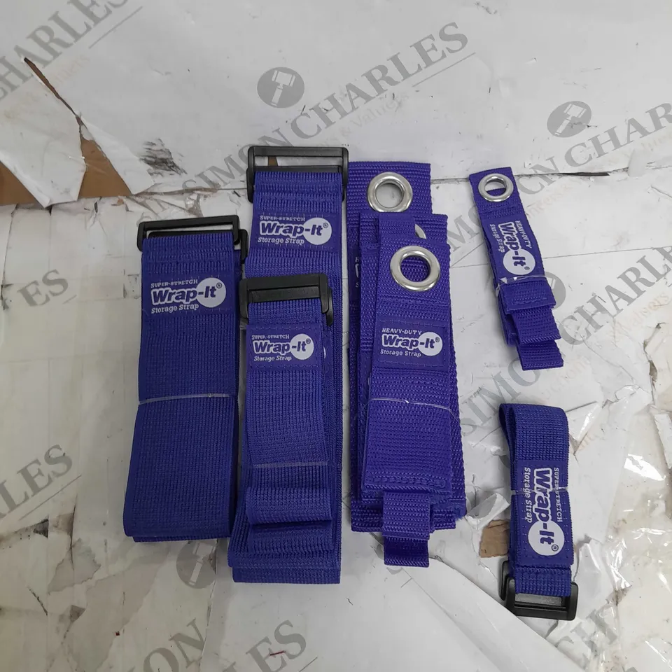 WRAP-IT STORAGE HEAVY-DUTY & SUPER-STRETCH PACK BLUE