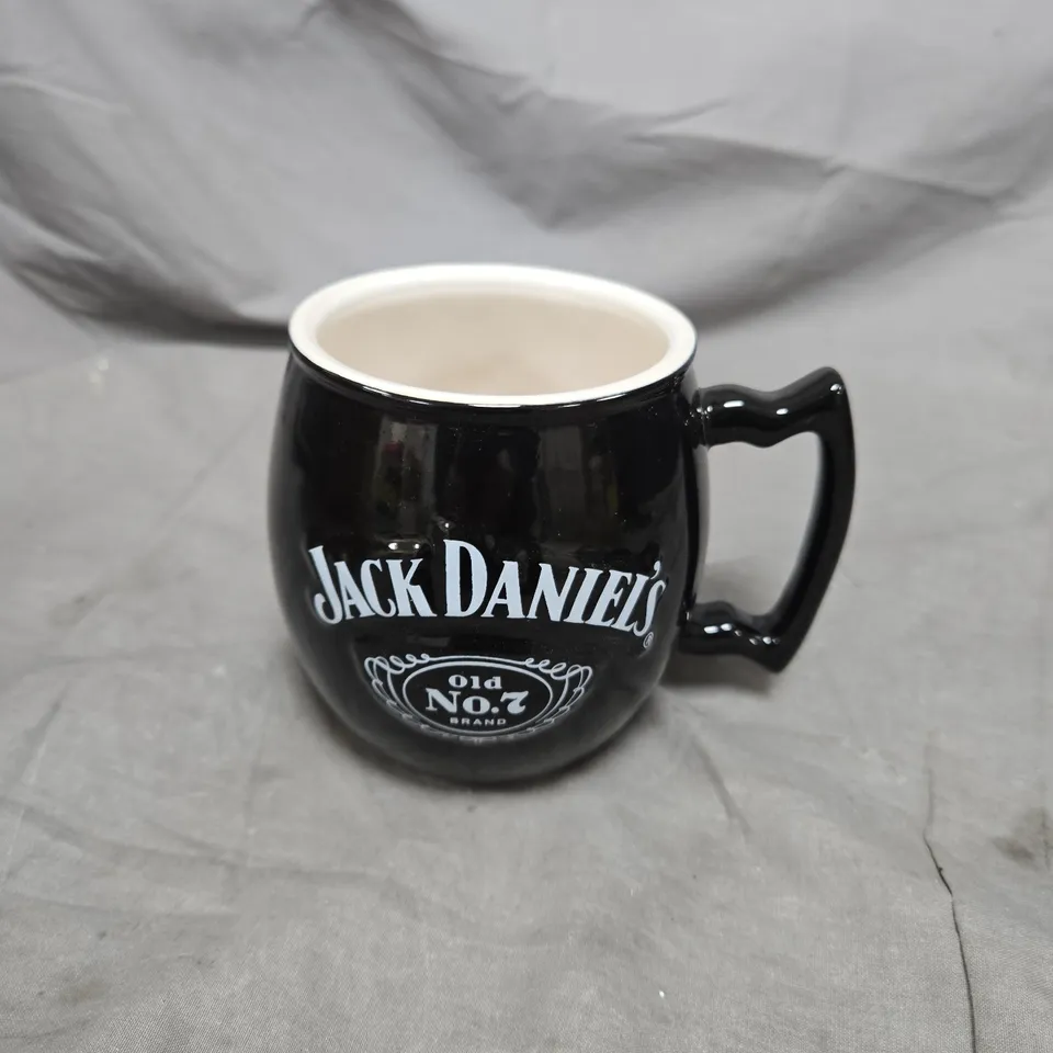 JACK DANIEL'S OLD NO. 7 MUG – BLACK CERAMIC