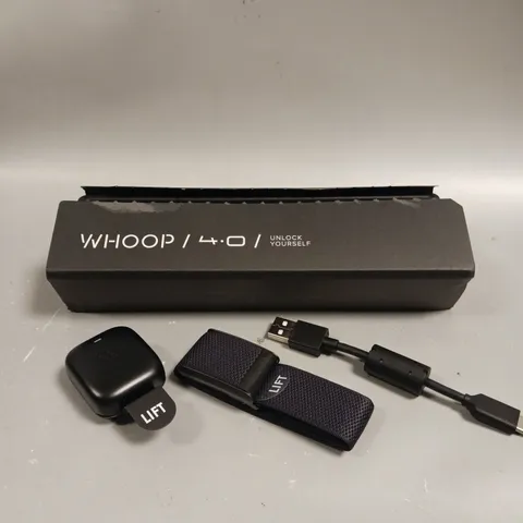BOXED WHOOP 4.0 FITNESS TRACKING DEVICE