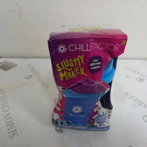 BOXED CHILLFACTOR SLUSHY MAKER