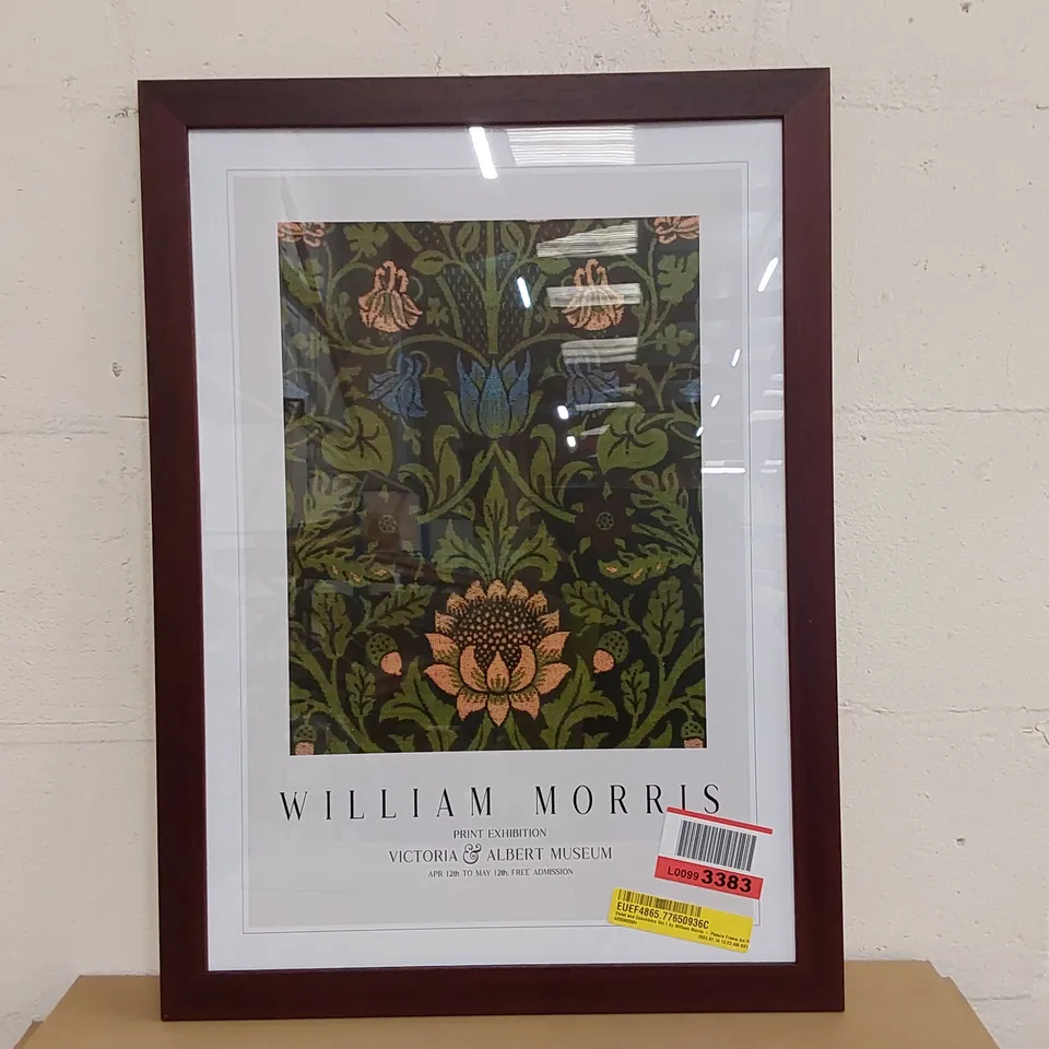 FRAMED ART - VIOLET AND COLUMBINE VOL.1 BY WILLIAM MORRIS (1 ITEM)