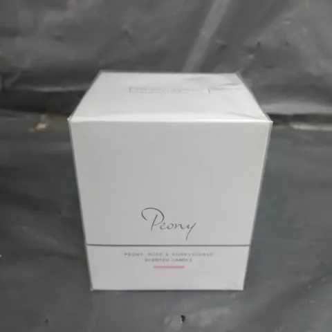 BOXED AND SEALED THE WHITE COMPANY PEONY , ROSE , HONEYSUCKLE , SCENTED CANDLE